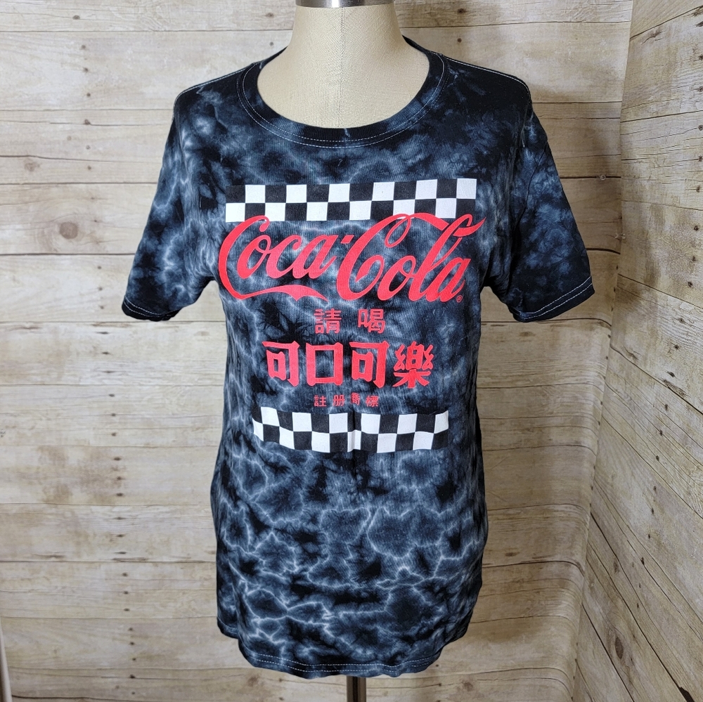 Coke tie dye tee